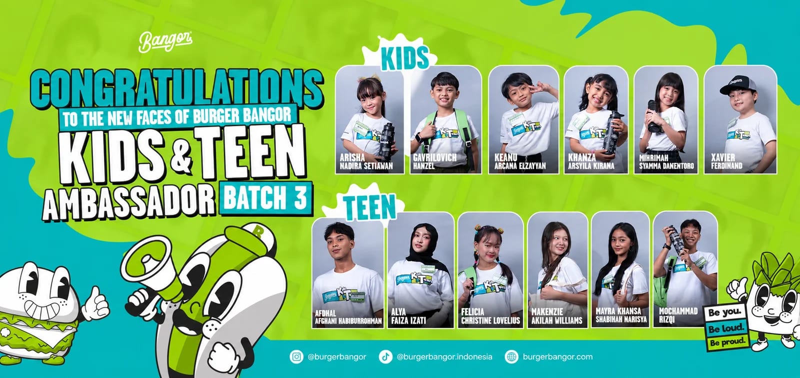 Kids & Teen Ambassador 2026